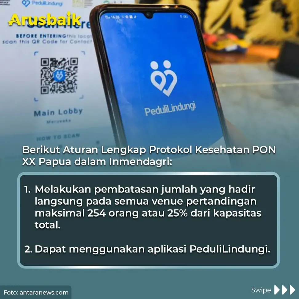 Aturan Lengkap Protokol Kesehatan PON XX Papua