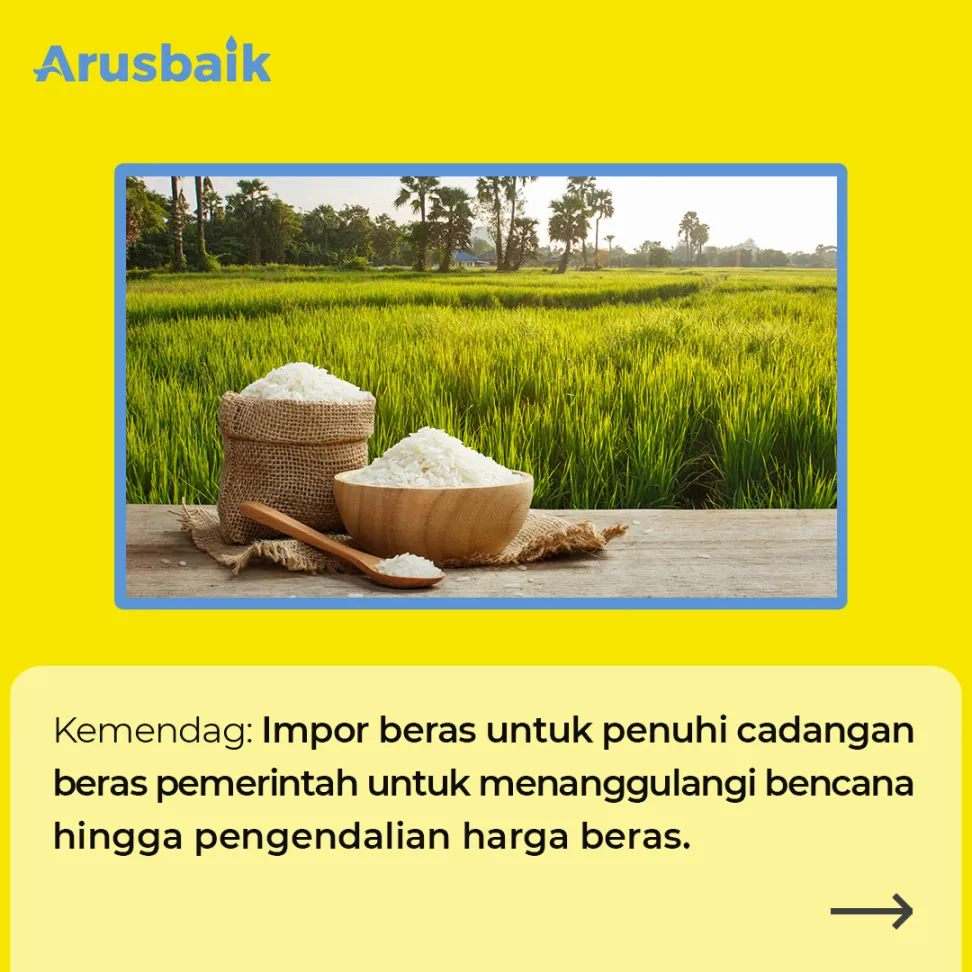 Impor Beras Demi Antisipasi Krisis