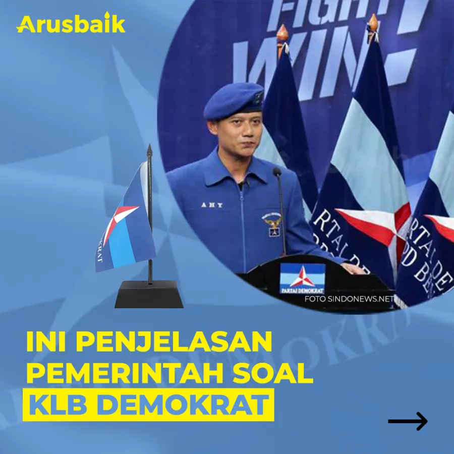 Ini Penjelasan Pemerintah Soal KLB Demokrat