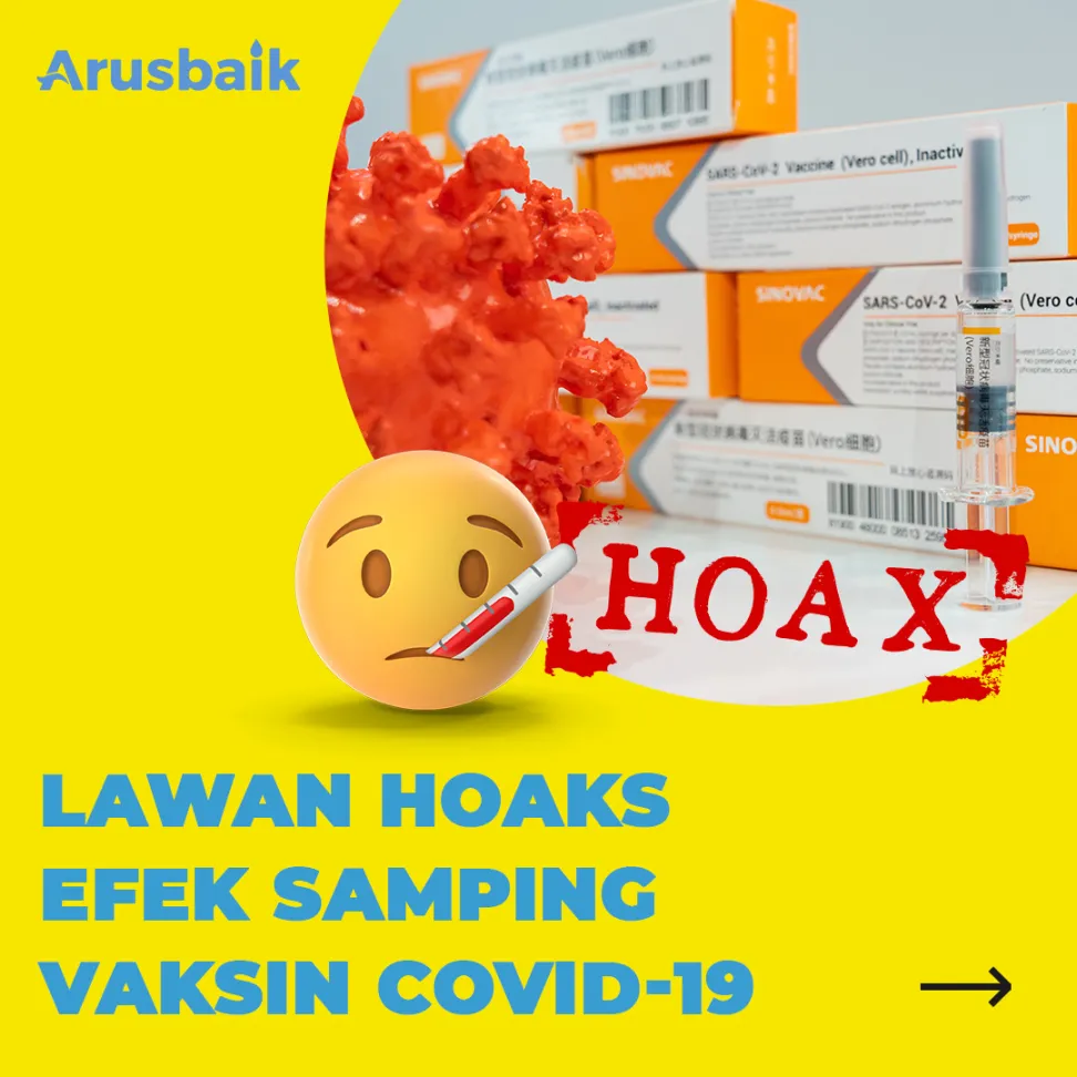 Lawan Hoaks Efek Samping Vaksin COVID-19