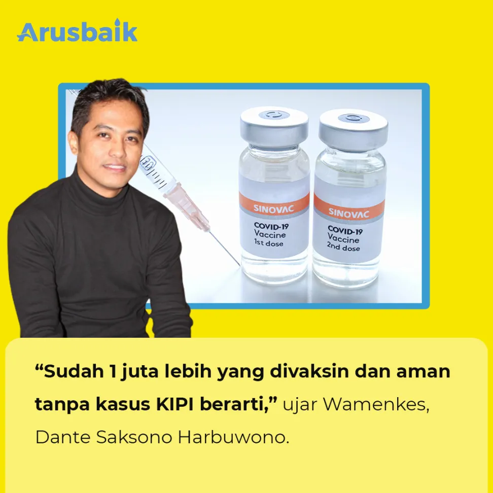 Lawan Hoaks Efek Samping Vaksin COVID-19