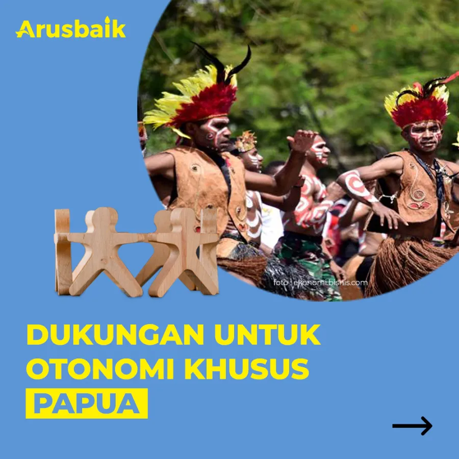 Dukungan Untuk Otonomi Khusus Papua
