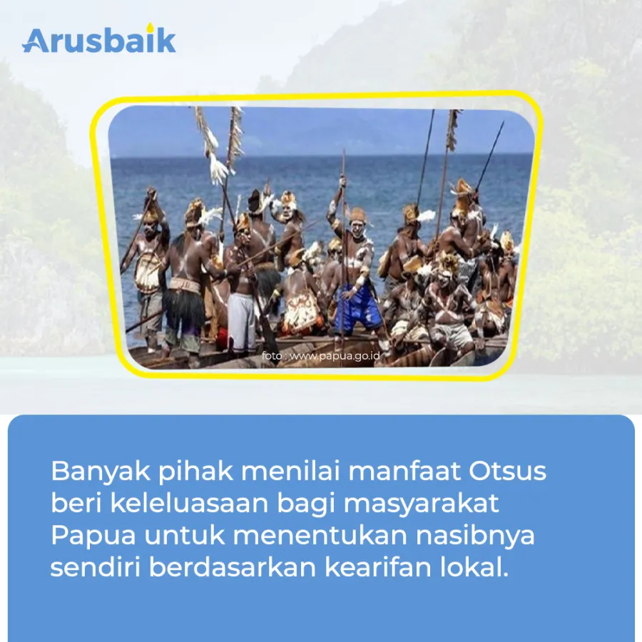 Dukungan Untuk Otonomi Khusus Papua