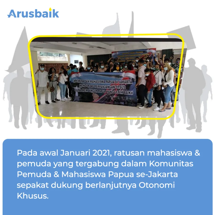 Dukungan Untuk Otonomi Khusus Papua