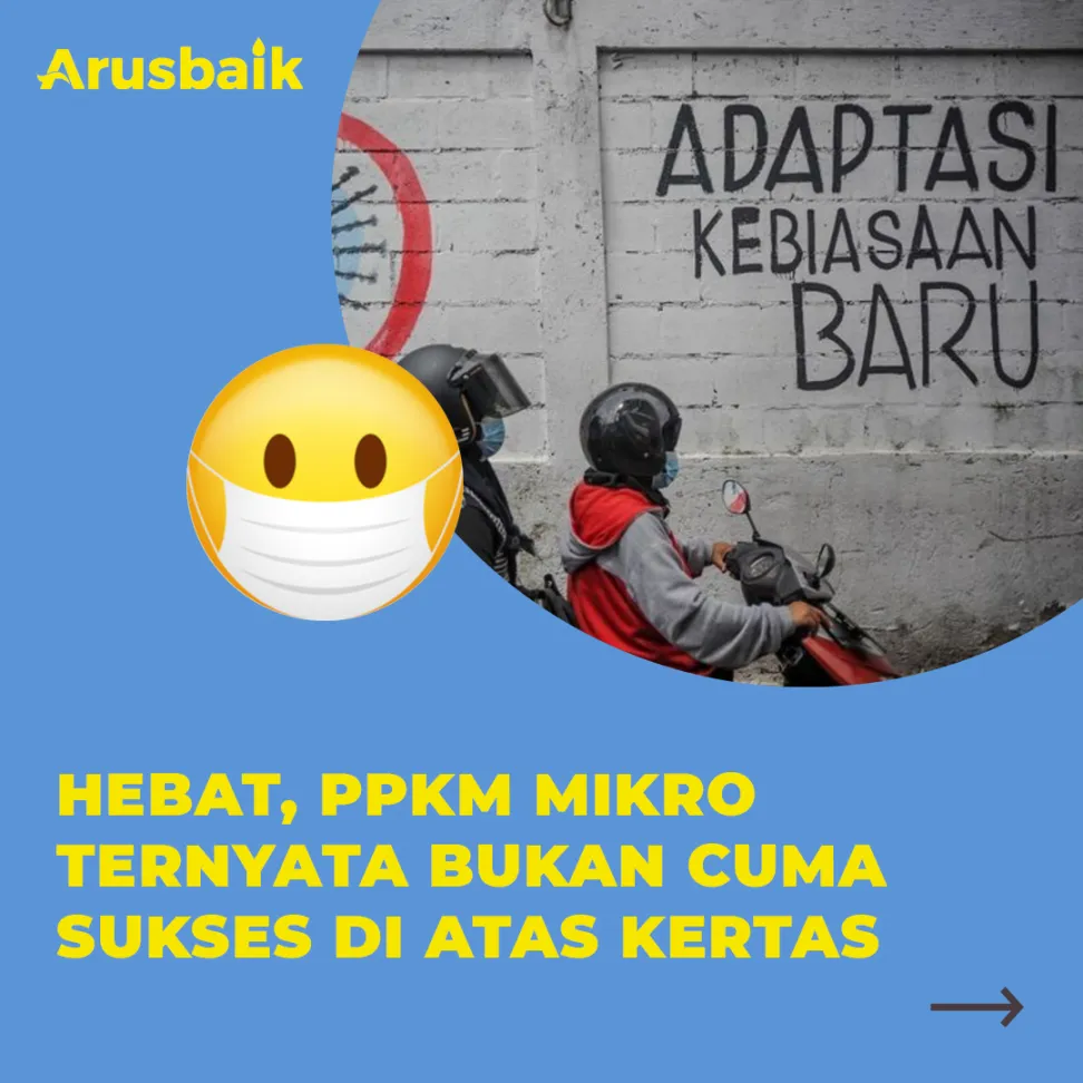 Hebat, PPKM Mikro Ternyata Bukan Cuma Sukses Di Atas Kertas