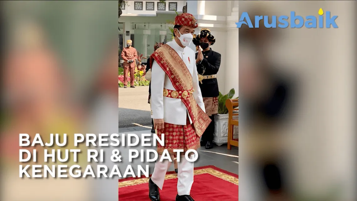 Baju Adat Presiden Di HUT RI & Pidato Kenegaraan