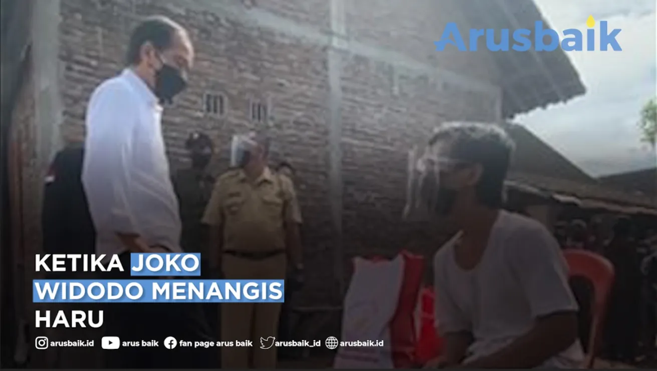 ketika Joko Widodo Menangis Haru
