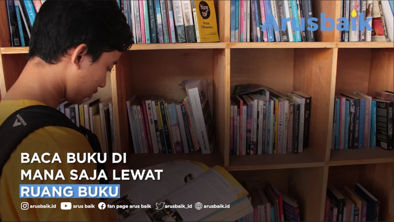 Baca Buku Dimana Saja Lewat Ruang Buku