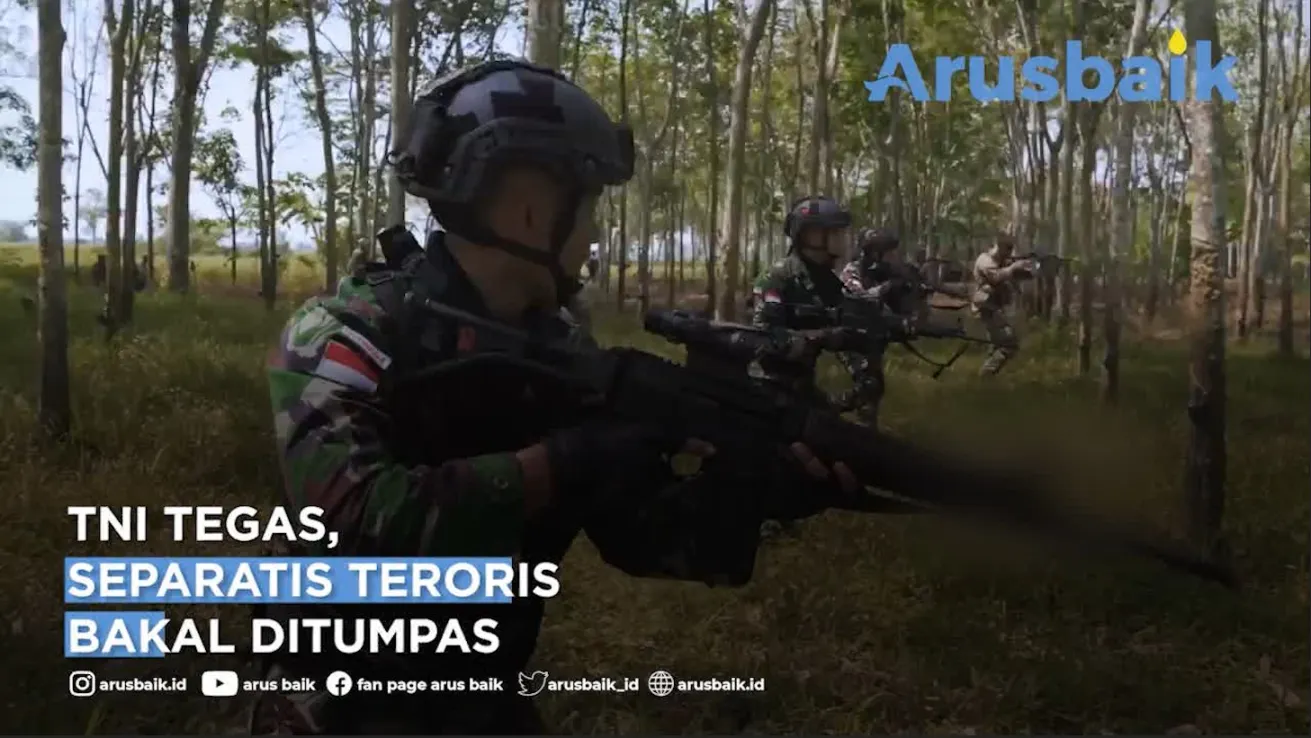 TNI Tegas, Separatis Teroris Bakal Ditumpas