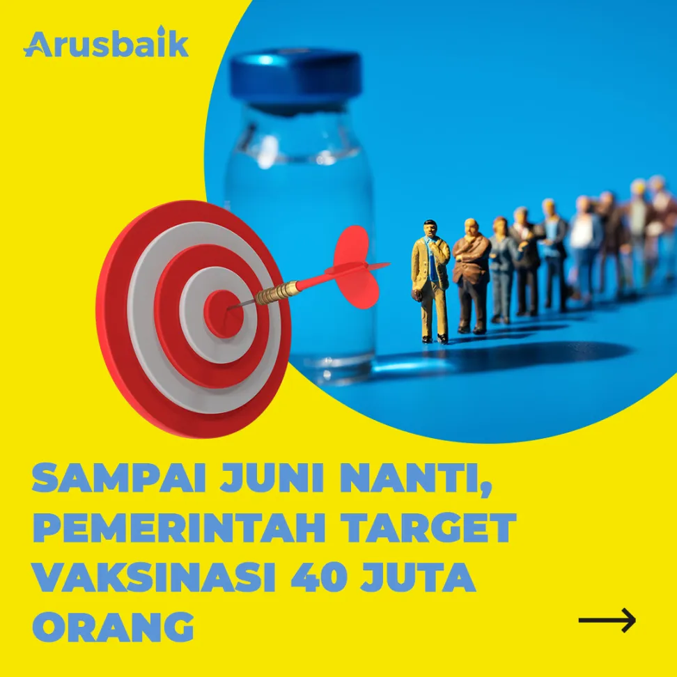 Sampai Juni Nanti, Pemerintah Target Vaksinasi 40 Juta Orang