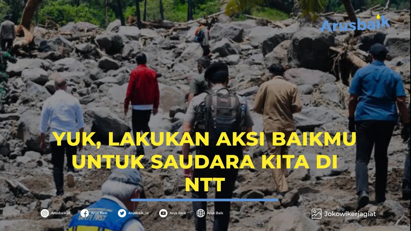 YUK, LAKUKAN AKSI BAIKMU UNTUK SAUDARA KITA DI NTT