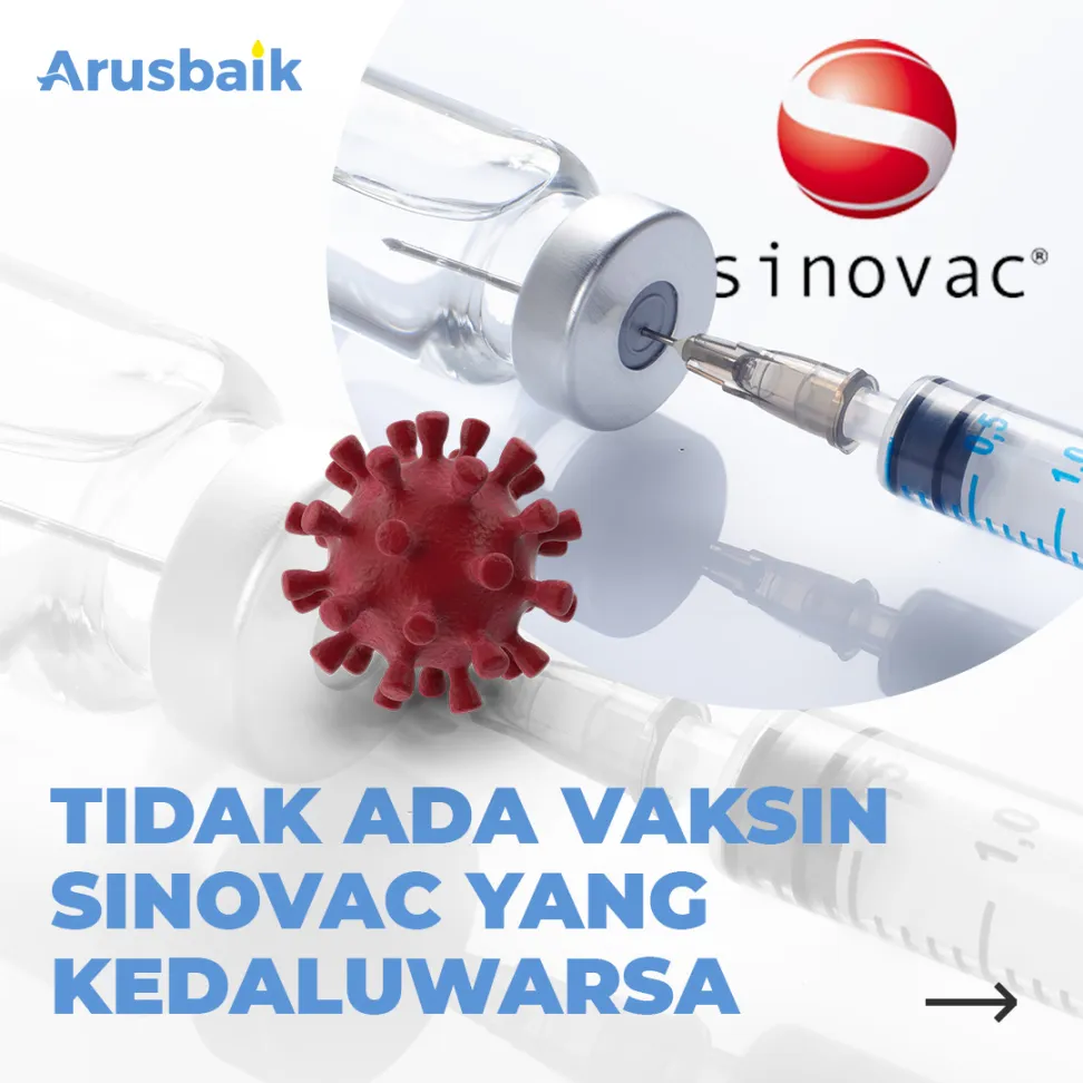 Tidak Ada Vaksin Sinovac yang Kedaluarsa