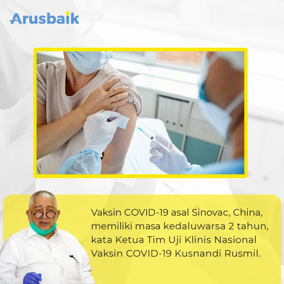 Tidak Ada Vaksin Sinovac yang Kedaluarsa