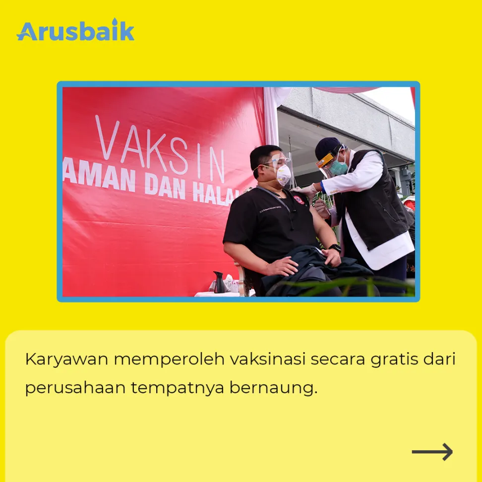 Vaksin Gotong Royong Hanya untuk Karyawan, Bukan Individu.