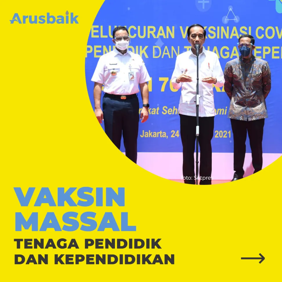 Vaksin Massal Tenaga Pendidik dan Kependidikan