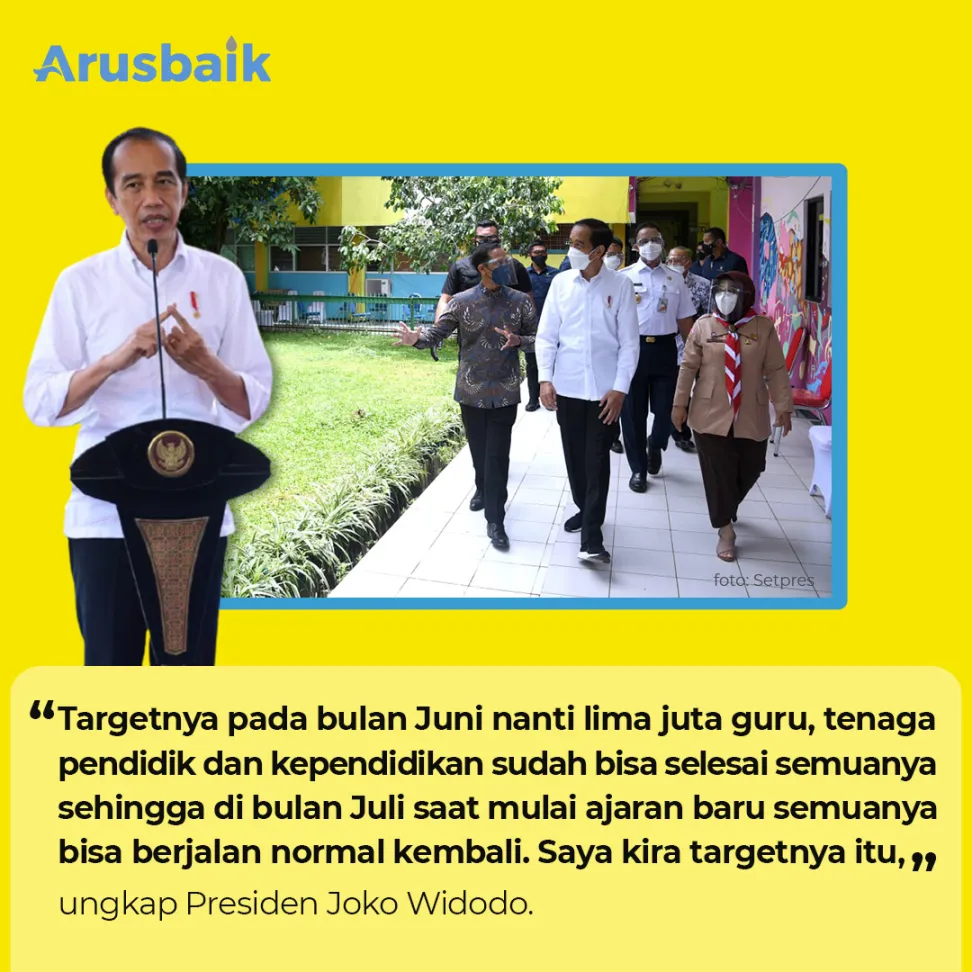 Vaksin Massal Tenaga Pendidik dan Kependidikan