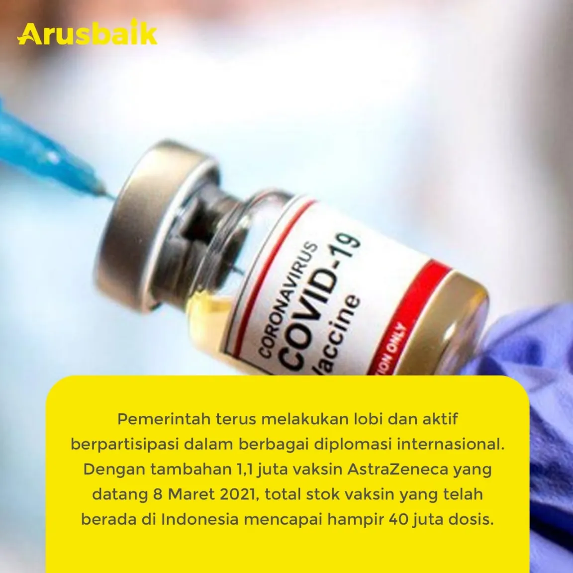 Wow, Program Vaksinasi Indonesia Dipuji