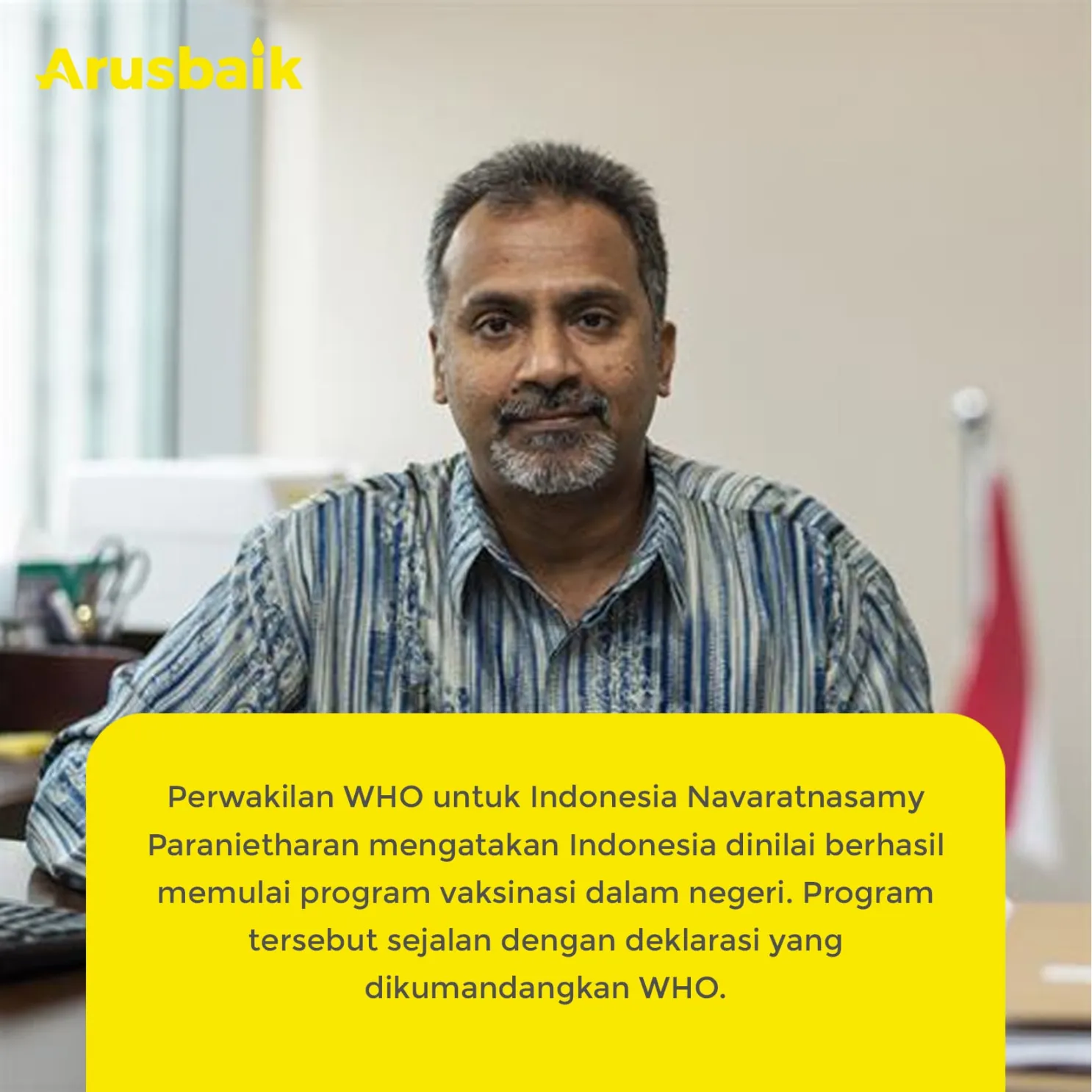 Wow, Program Vaksinasi Indonesia Dipuji
