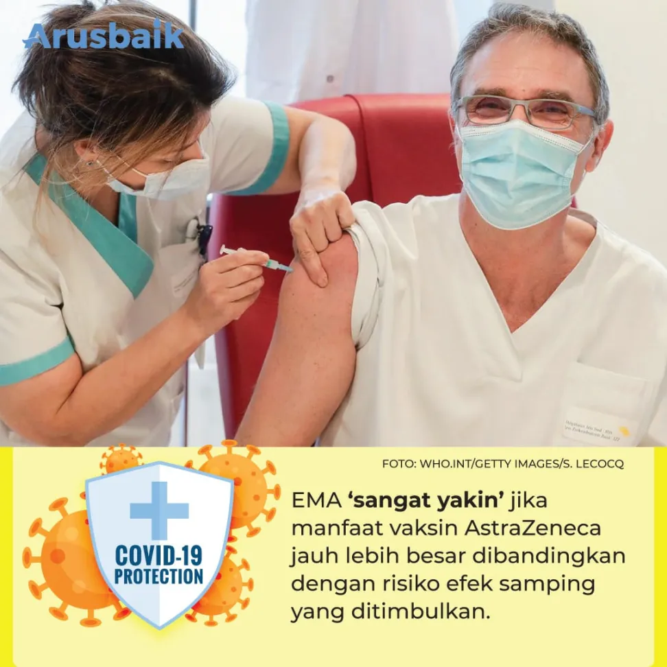 Enggak Perlu Ragu Soal Vaksin AstraZeneca, Ini Alasannya