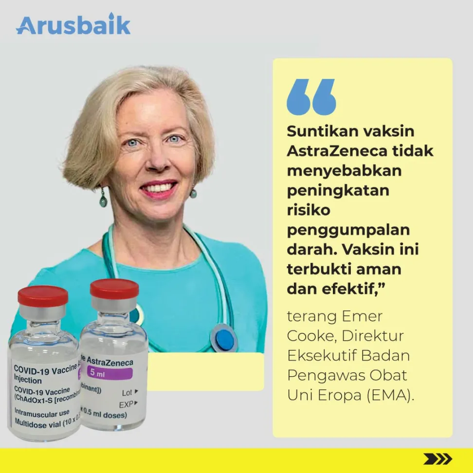 Enggak Perlu Ragu Soal Vaksin AstraZeneca, Ini Alasannya