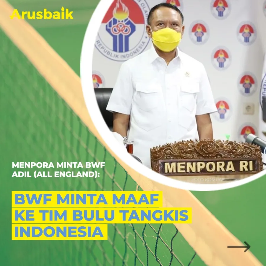 BWF Minta Maaf Ke Tim Bulu Tangkis Indonesia