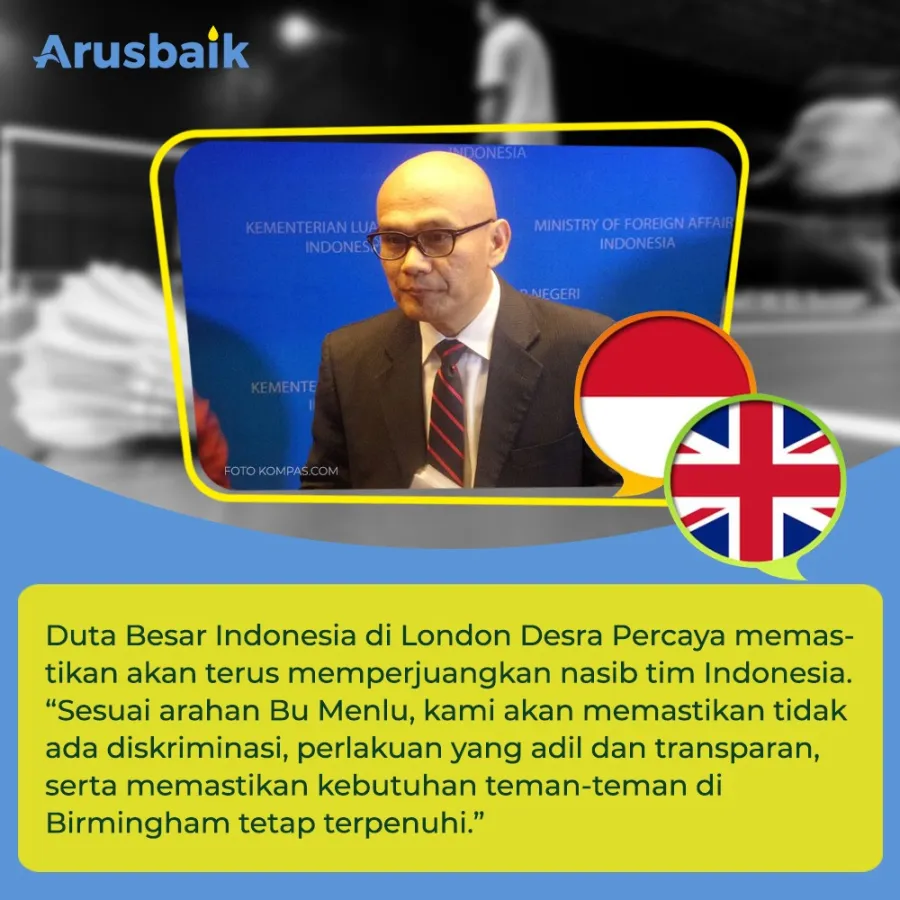 BWF Minta Maaf Ke Tim Bulu Tangkis Indonesia