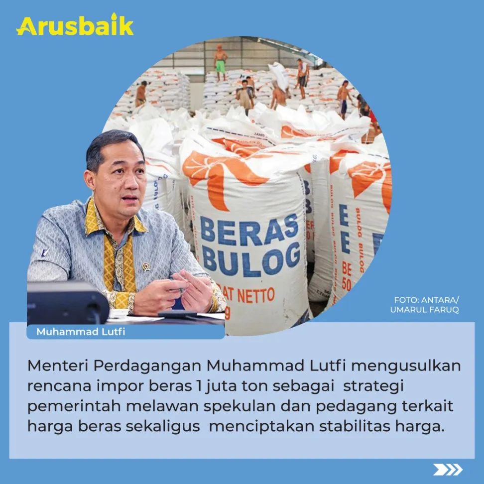 Soal Impor Beras Baru Wacana