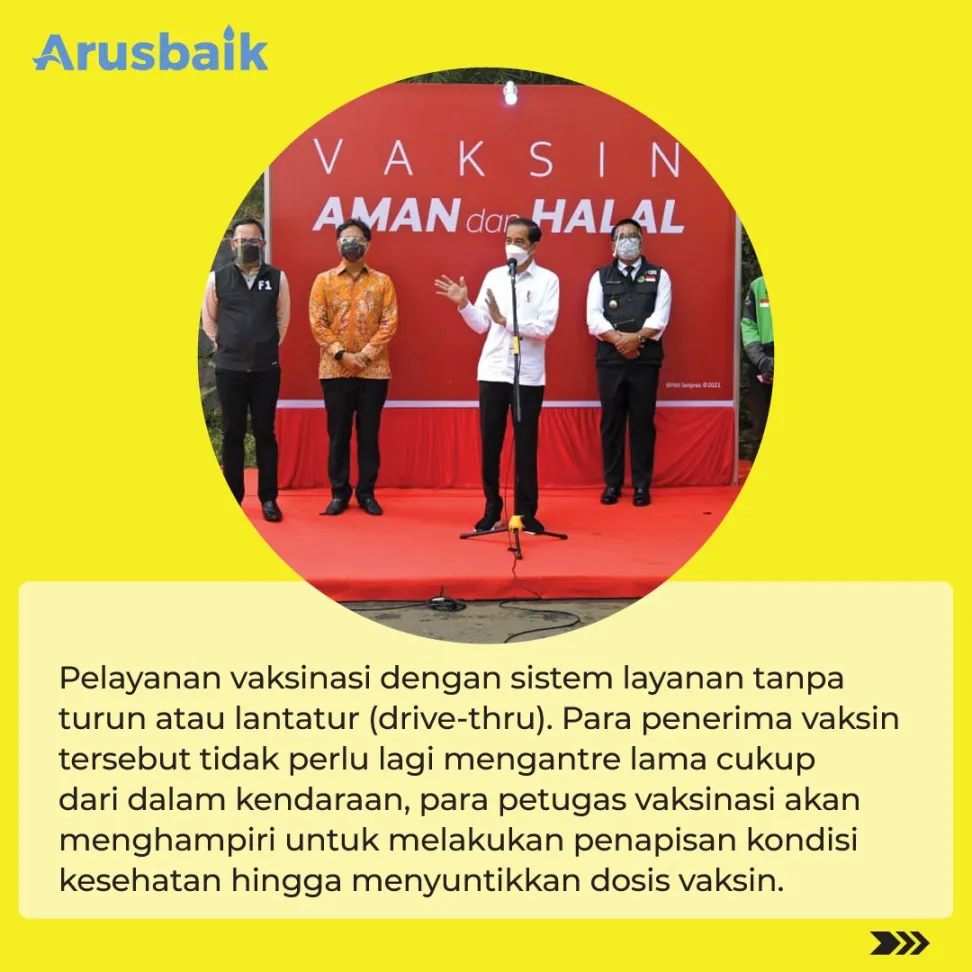 Wow! Bogor Terapkan Vaksinasi Drive-Thru Bagi Pengemudi Ojek Daring & Lansia