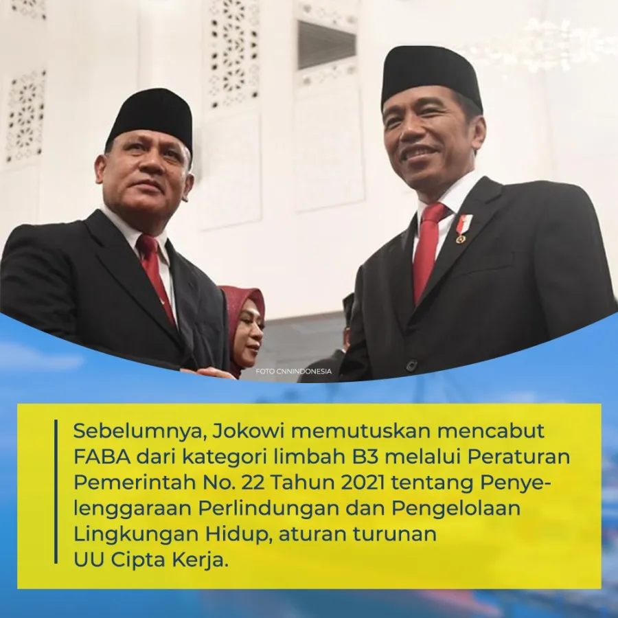 Ternyata KPK Akui Beri Rekomendasi Cabut Limbah FABA, Karena Rawan Korupsi, Lho!