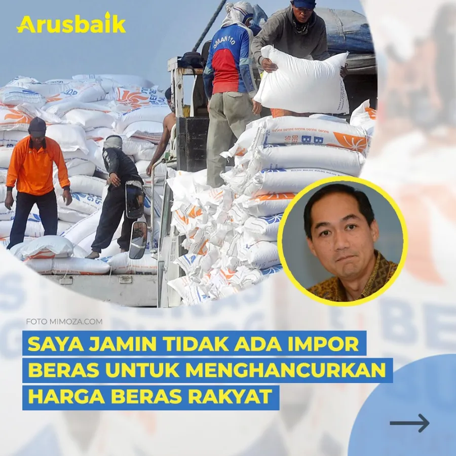 Mendag: Saya Jamin Tidak Ada Impor Beras untuk Menghancurkan Harga Beras Rakyat