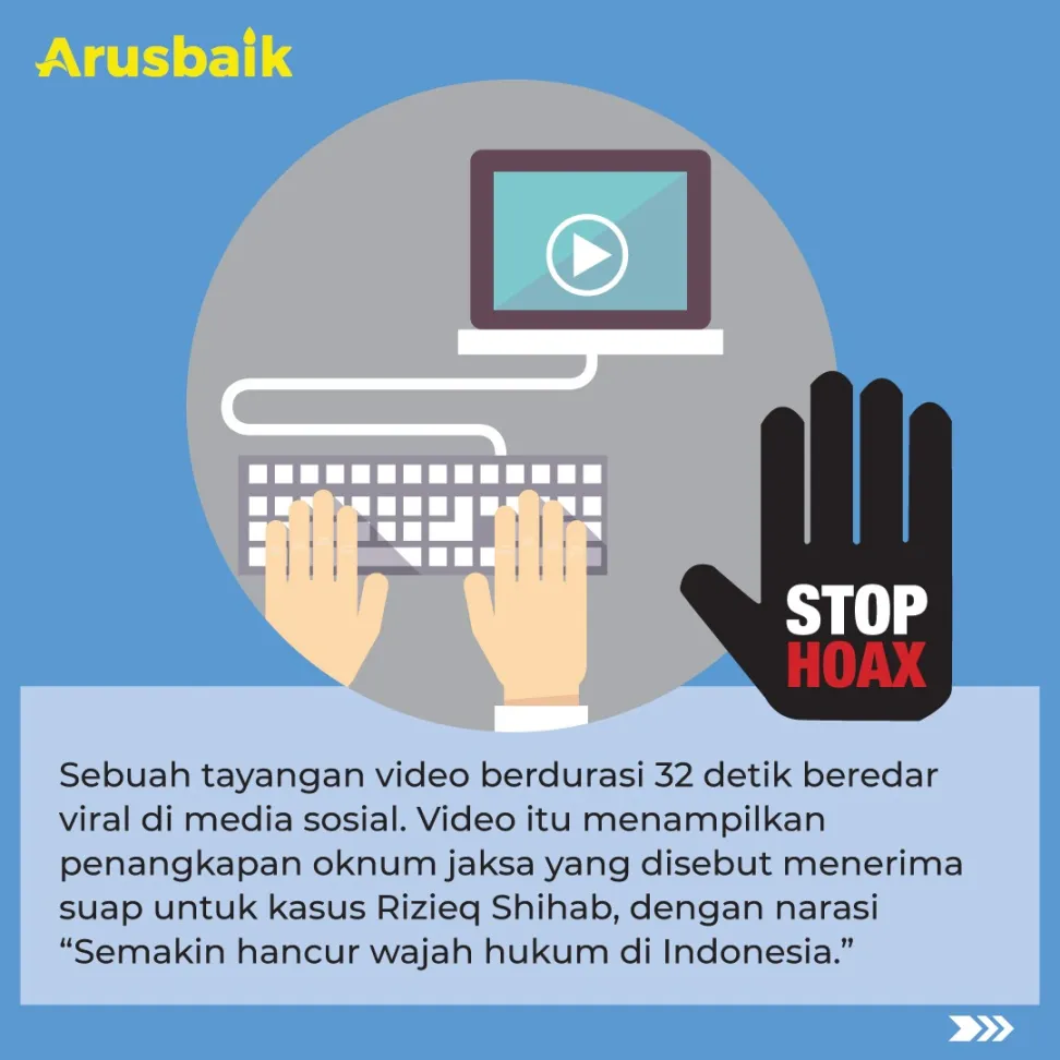 Ternyata Hoaks! Video Viral Jaksa Terima Suap