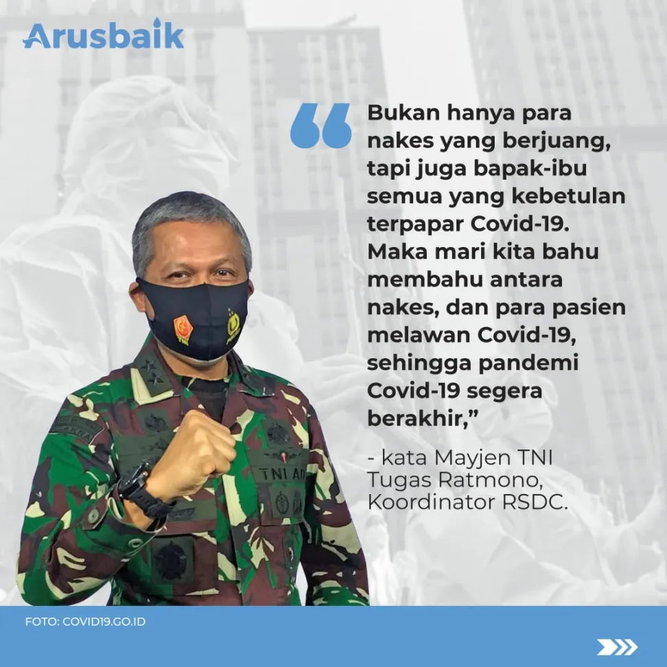 “Pantang Pulang Sebelum Corona Tumbang!”