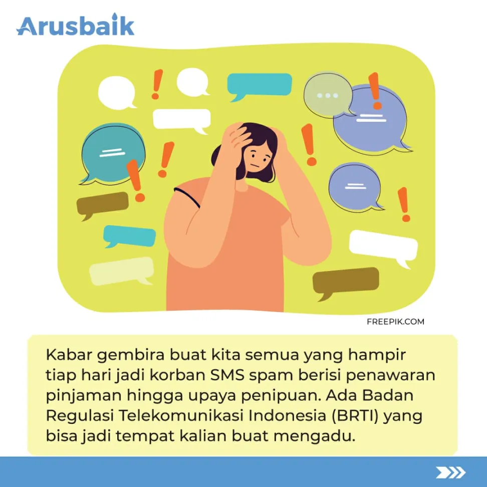 Gampang Banget! Ini Cara Aduin SMS Spam