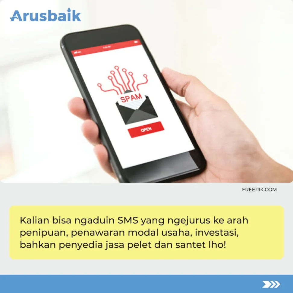Gampang Banget! Ini Cara Aduin SMS Spam