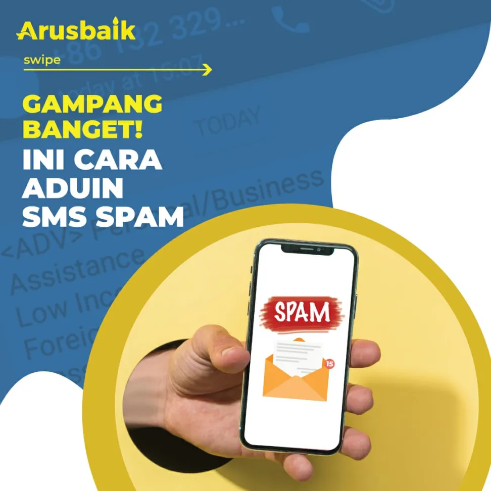 Gampang Banget! Ini Cara Aduin SMS Spam