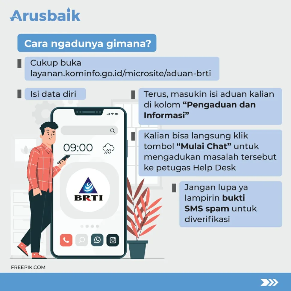 Gampang Banget! Ini Cara Aduin SMS Spam