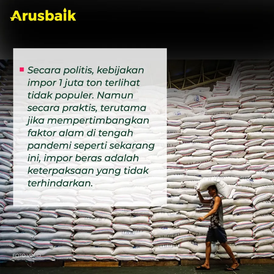 Faktor Alam Dan Pandemi Pengaruhi Kebijakan Impor Beras?
