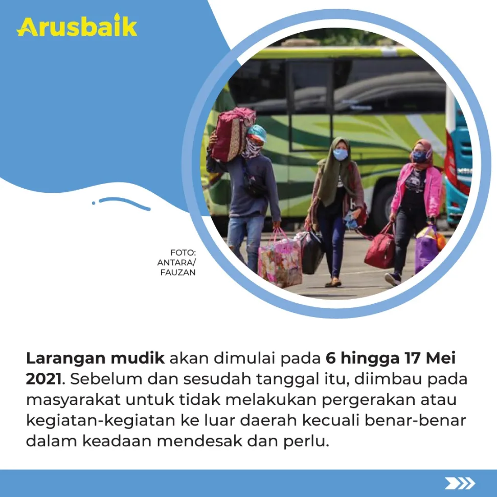 Lebaran Jangan Mudik Dulu Ya, Begini Alasannya…