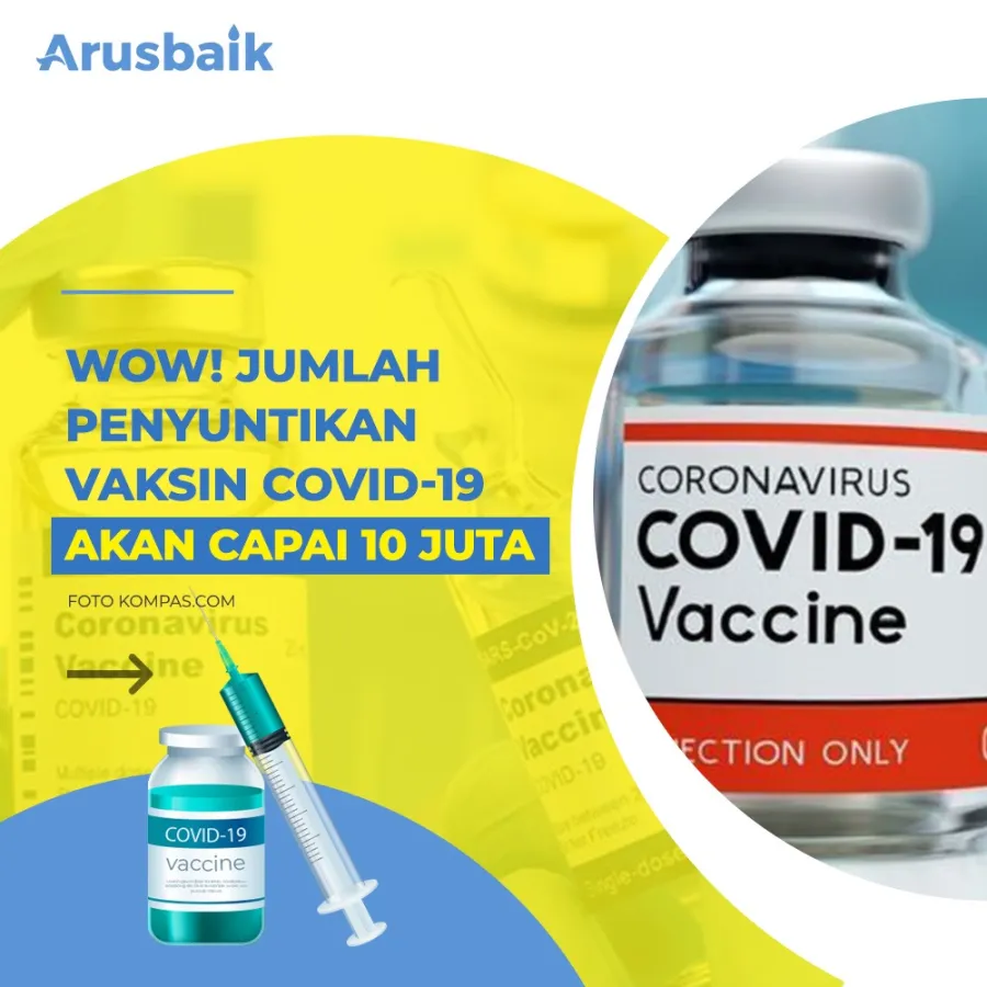 Wow! Jumlah Penyuntikan Vaksin Covid-19 Akan Capai 10 Juta