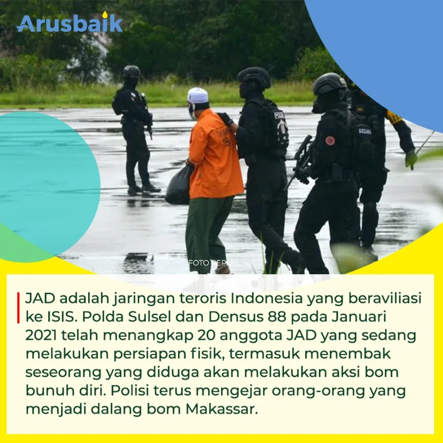 Salut! Polisi Berhasil Ungkap Pelaku Bom Katedral Makassar