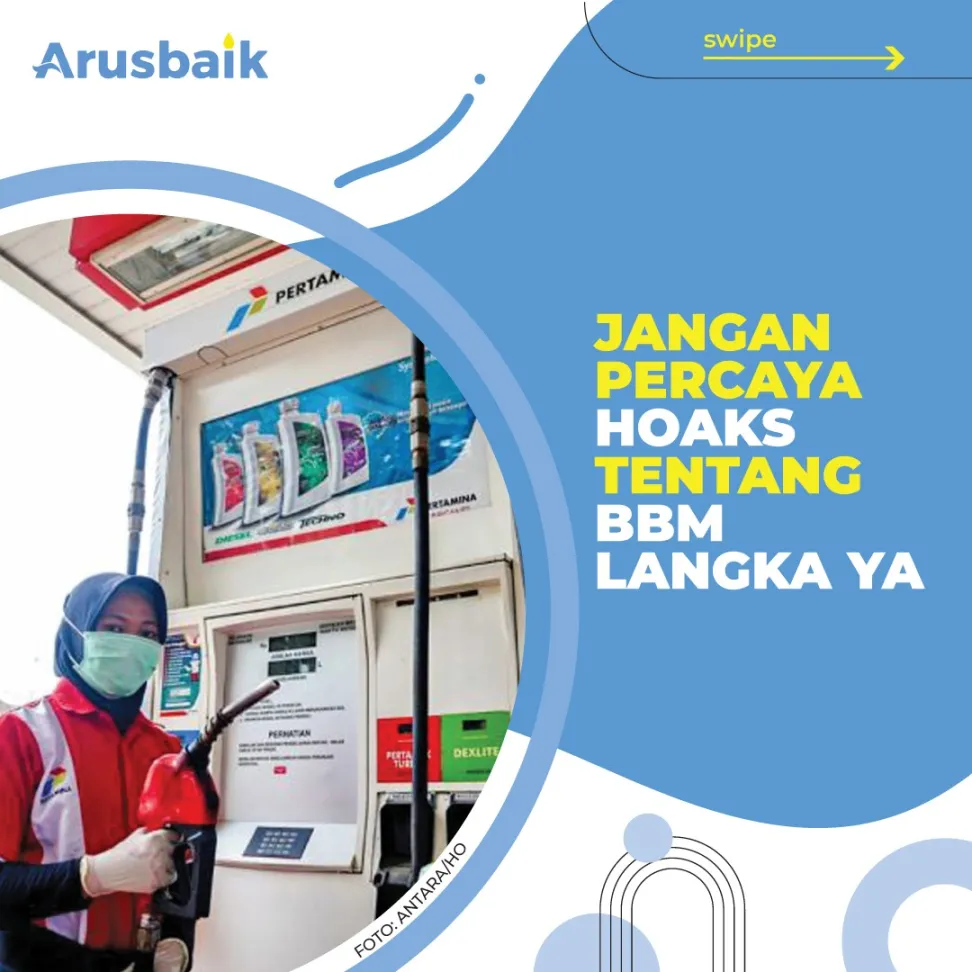 Jangan Percaya Hoaks Tentang BBM Langka Ya