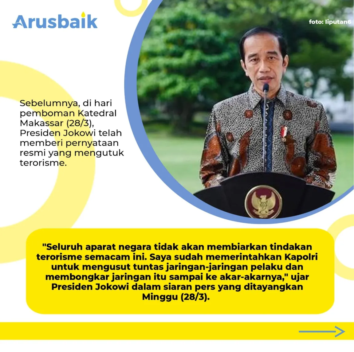 Pelaku Teror Akan Dikejar Sampai ke Akar