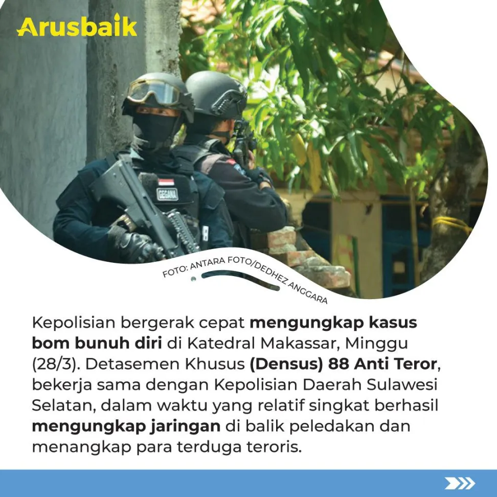 Gerak Cepat, Polisi Berhasil Tangkap 23 Terduga Teroris