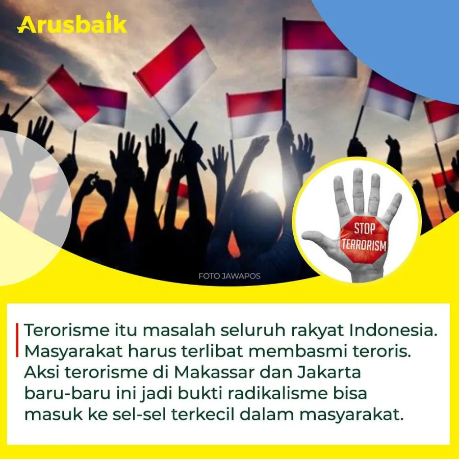 Ayo! Ikut Putus Rantai Terorisme