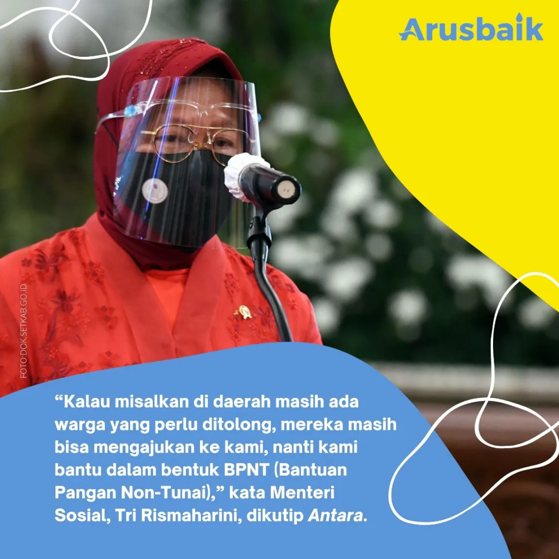 Program BST Berhenti, Tapi Bansos Jalan Terus Kok