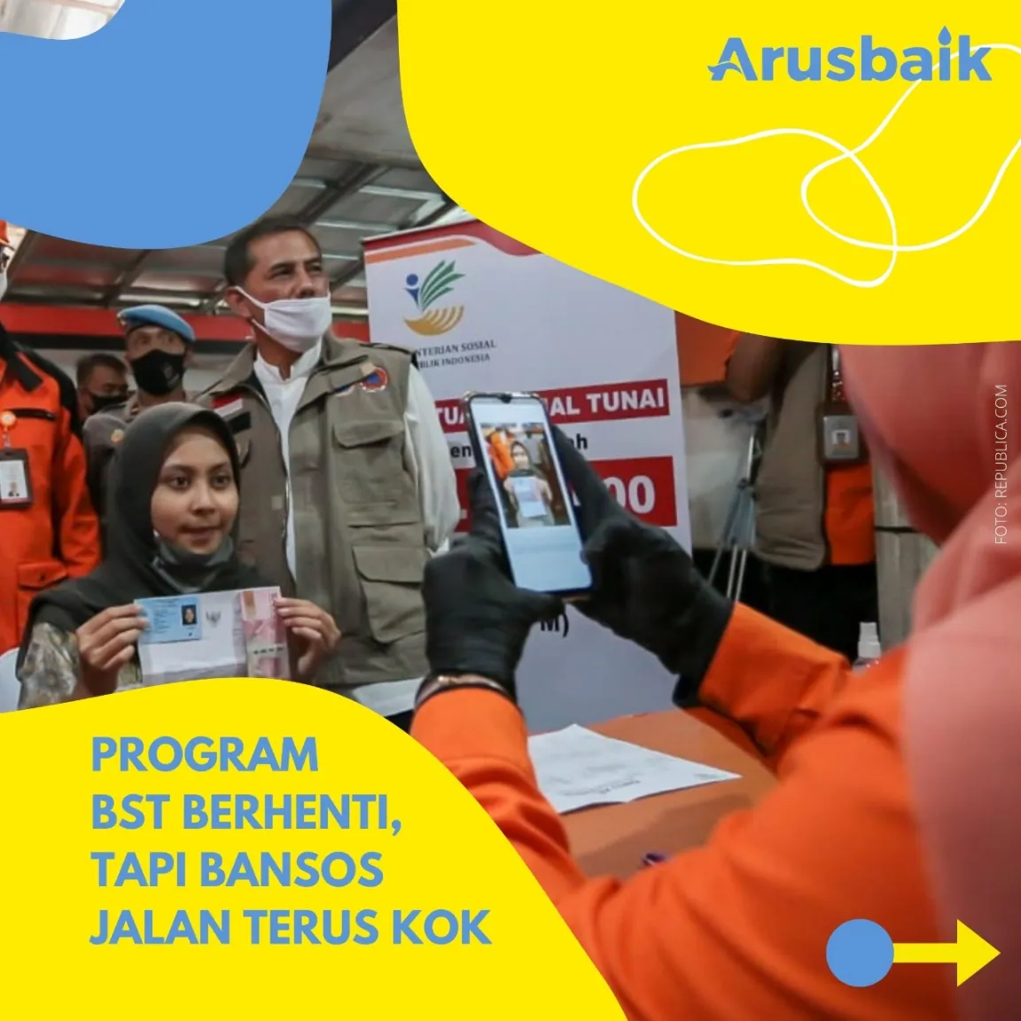 Program BST Berhenti, Tapi Bansos Jalan Terus Kok