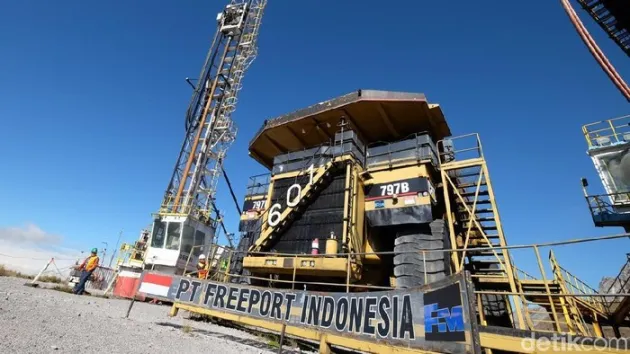 Limbah Pasir Freeport Bermanfaat Untuk Infrastruktur