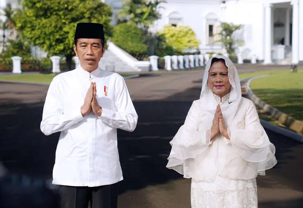 Ucapan Hari Raya Idulfitri dari Presiden dan Ibu Negara