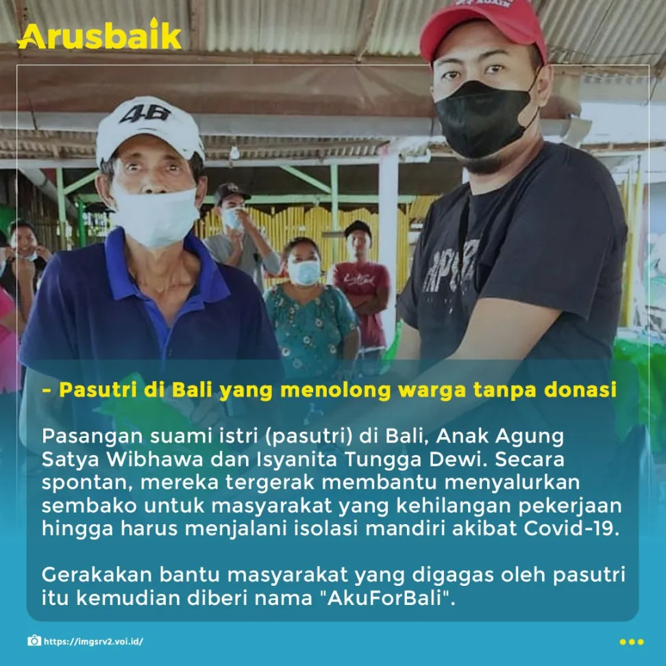 Istimewa! Warga Bahu-membahu Bantu Warga Isoman