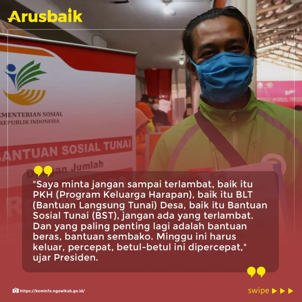 Gercep! Penyaluran Bansos Dan Paket Bantuan Obat Gratis